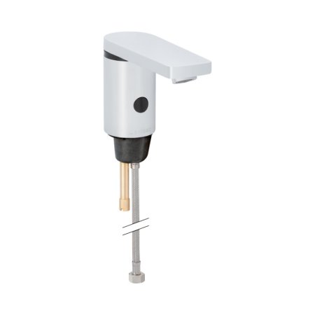 Geberit Typ 186 Bateria umywalkowa bezdotykowa bez mieszacza zasilanie bateryjne 13 cm chrom połysk 116.236.21.1