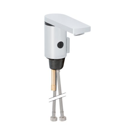 Geberit Typ 186 Bateria umywalkowa bezdotykowa z mieszaczem i pokrętłem zasilanie bateryjne 13 cm chrom połysk 116.256.21.1