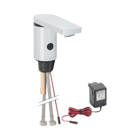 Geberit Typ 186 Bateria umywalkowa bezdotykowa z mieszaczem wewnętrznym 13 cm chrom połysk 116.146.21.1