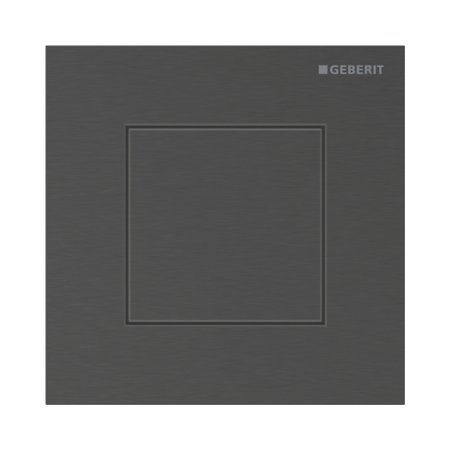 Geberit Typ 40 Przycisk do pisuaru czarny chrom/szczotkowany powlekany easy-to-clean 116.217.QD.1