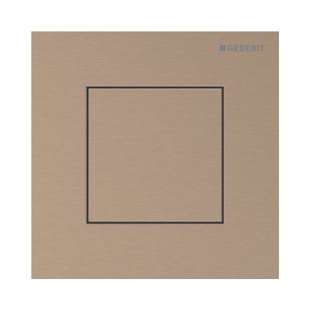 Geberit Typ 40 Przycisk do pisuaru czerwone złoto/szczotkowany powlekany easy-to-clean 116.217.QB.1