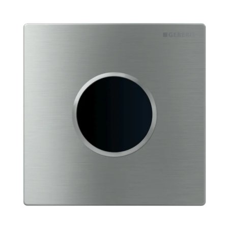 Geberit Typ 10 Przycisk do pisuaru bezdotykowy zasilanie sieciowe stal nierdzewna z powłoką easy-to-clean 116.025.SN.1