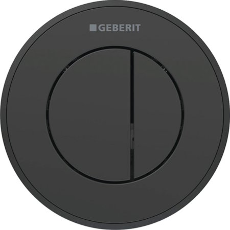 Geberit Typ10 przycisk spłukujący WC czarny/czarny mat 116.055.DW.1