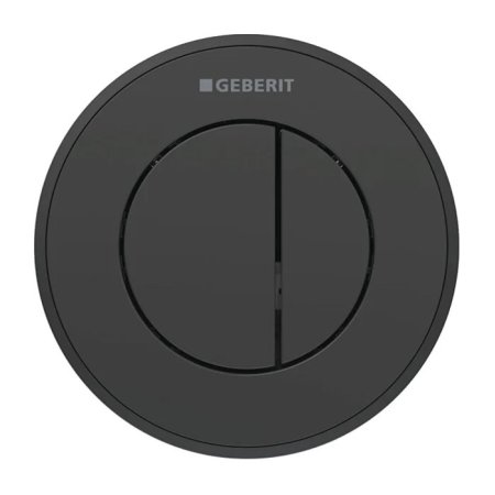 Geberit Typ 10 Przycisk WC czarny/czarny mat 116.056.DW.1