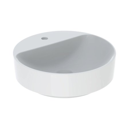 Geberit Variform Umywalka nablatowa 45 cm z otworem na baterię bez przelewu biały z powłoką KeraTect 500.770.00.2