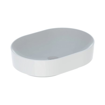 Geberit Variform Umywalka nablatowa 55x40 cm bez otworu na baterię bez przelewu biały z powłoką KeraTect 500.774.00.2