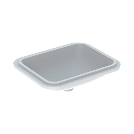 Geberit Variform Umywalka podblatowa 53x44 cm bez otworu na baterię bez przelewu biały z powłoką KeraTect 500.762.00.2