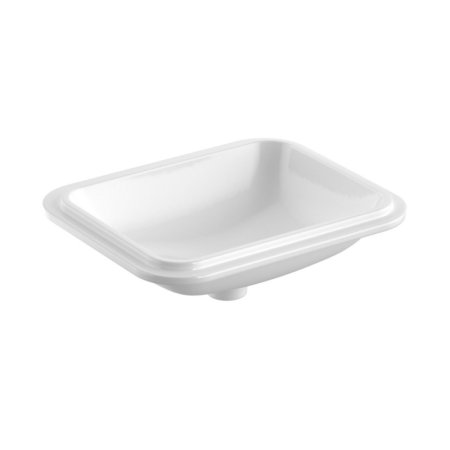 Geberit VariForm Umywalka podblatowa 53x44 cm bez przelewu biała 500.762.01.2