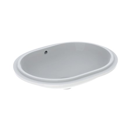 Geberit VariForm Umywalka podblatowa 62,5x49 cm biała z powłoką KeraTect 500.756.00.2