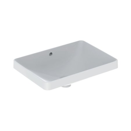 Geberit VariForm Umywalka wpuszczana w blat 55x40 cm biała z powłoką KeraTect 500.736.00.2