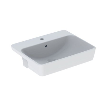 Geberit VariForm Umywalka wpuszczana w blat 55x45 cm biała 500.681.01.1