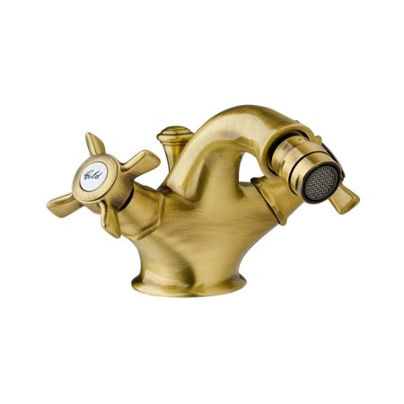Giulini Giovanni Parigi Bateria bidetowa z korkiem automatycznym bronzo 7064BR