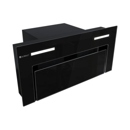 Globalo Design Gingero 60.2 Okap do zabudowy czarny GINGERO_60_2_H2H_BLACK