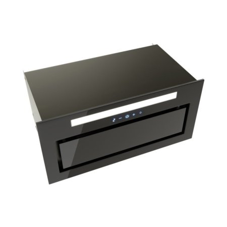 Globalo Design Loteo 60.4 Okap do zabudowy czarny LOTEO_60_4_BLACK