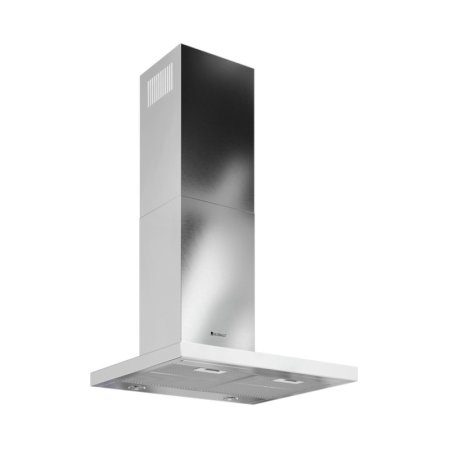 Globalo Design Nidaro 60.5 Okap przyścienny biały/inox NIDARO_60_5_WHITE