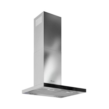 Globalo Design Nidaro 60.5 Okap przyścienny czarny/inox NIDARO_60_5_BLACK