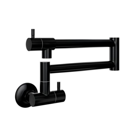 Globalo Design Oxario Black 1.1 Bateria kuchenna natynkowa składana z filtrem czarna OXARIO_BLACK