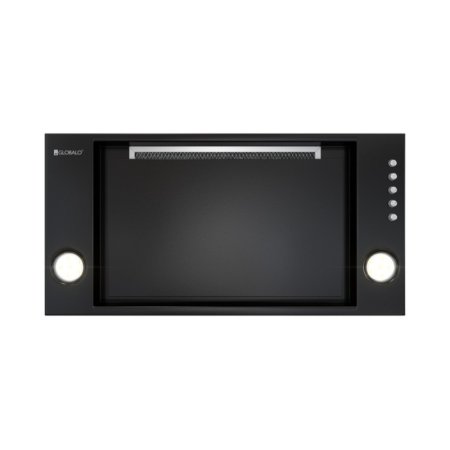 Globalo Design Retio 60.2 Okap do zabudowy czarny RETIO_60_2_BLACK