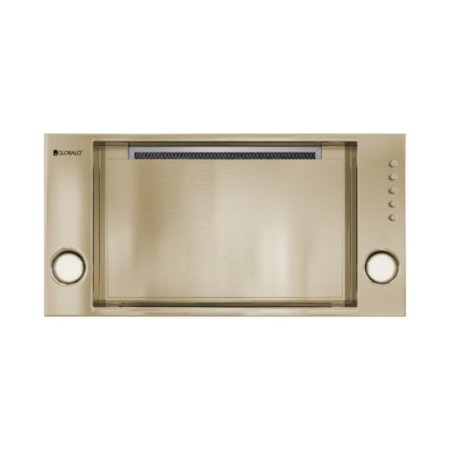 Globalo Design Retio 60.2 Okap do zabudowy jasny złoty RETIO_60_2_LIGHT_GOLD