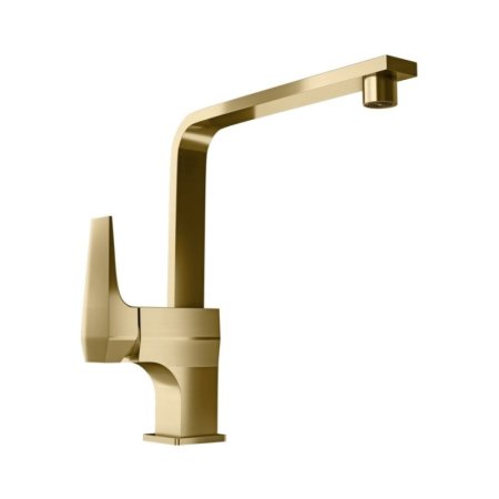 Globalo Design Somio Light Gold Mat 1.1 Bateria kuchenna jasny złoty mat z powłoką PVD SOMIO_LIGHT_GOLD_MAT