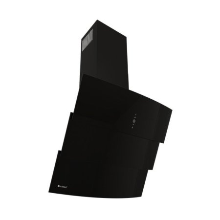 Globalo Design Vintio 60.2 Okap przyścienny czarny VINTIO_60_2_BLACK