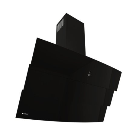 Globalo Design Vintio 90.2 Okap przyścienny czarny VINTIO_90.2_BLACK
