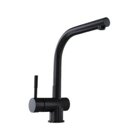 Globalo Exclusive Lobio Anthracite 1.1 Bateria kuchenna z wyciąganą wylewką antracyt z powłoką PVD LOBIO_ANTHRACITE