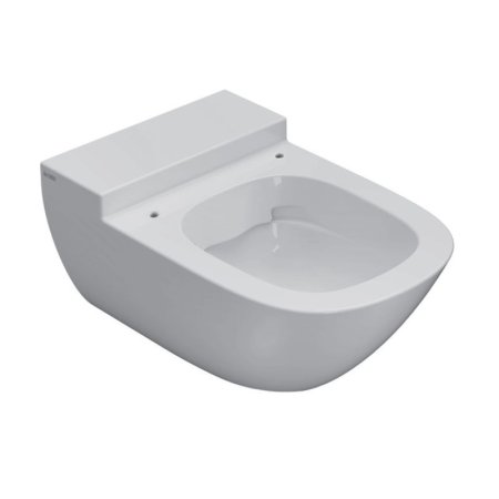Globo Stockholm Toaleta WC 58x37 cm bez kołnierza biały połysk LAS04BI