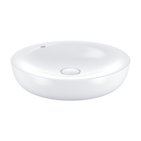 Grohe Essence Umywalka nablatowa 45x45x10,3 cm bez otworu na baterię, bez przelewu, biel alpejska z powłoką PureGuard 3960900H