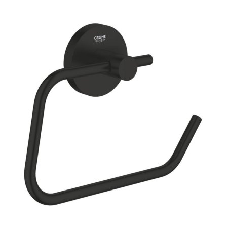 Grohe Essentials Uchwyt na papier toaletowy matte black 1024722430