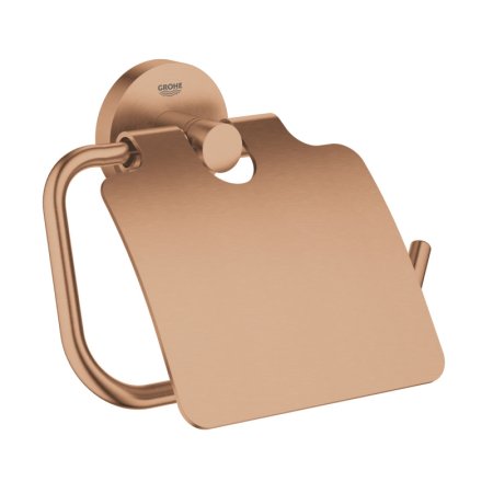 Grohe Essentials Uchwyt na papier toaletowy z pokrywą brushed cool sunrise 40367DL1