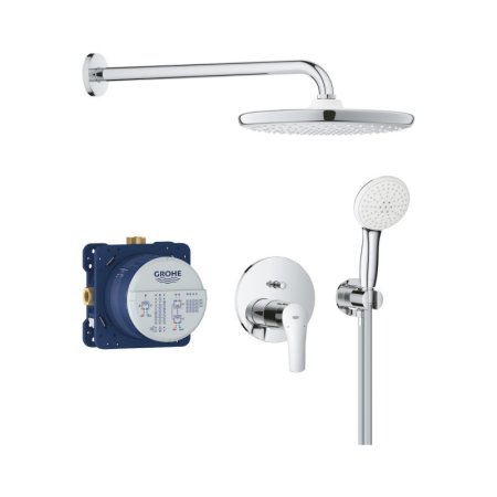 Grohe Eurosmart Zestaw prysznicowy podtynkowy z deszczownicą chrom 25288000