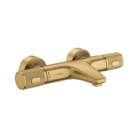 Grohe Grohtherm 1000 Performance Bateria wannowa termostatyczna natynkowa brushed warm sunrise 34830GN0