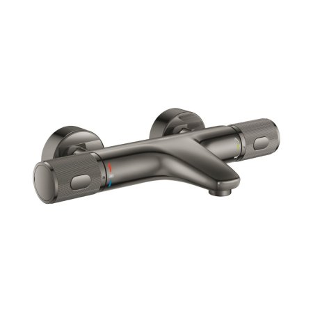 Grohe Grohtherm 1000 Performance Bateria wannowa termostatyczna natynkowa hard graphite 34830A00