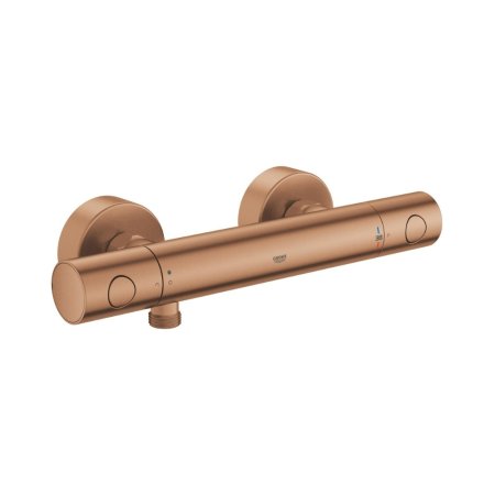 Grohe Grohtherm 800 Cosmopolitan Bateria prysznicowa termostatyczna natynkowa brushed warm sunset 34765DL0