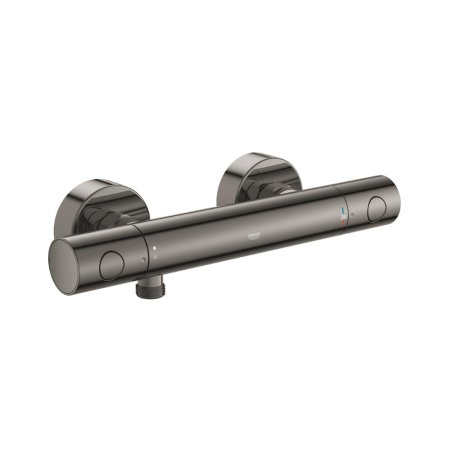 Grohe Grohtherm 800 Cosmopolitan Bateria prysznicowa termostatyczna natynkowa hard graphite 34765A00