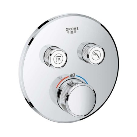 Grohe Grohtherm SmartControl Bateria wannowo-prysznicowa podtynkowa termostatyczna chrom 29119000