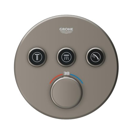 Grohe Grohtherm SmartControl Bateria wannowo-prysznicowa podtynkowa termostatyczna satin graphite 29121MG0