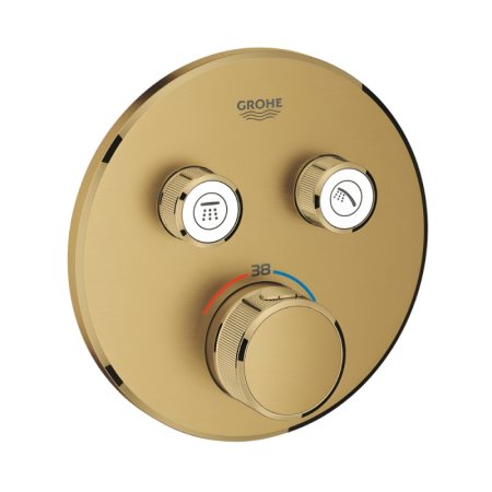 Grohe Grohtherm Smartcontrol Bateria wannowo-prysznicowa podtynkowa termostatyczna brushed cool sunrise 29119GN0