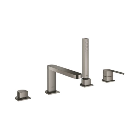 Grohe Plus Bateria nawannowa 4 otworowa brushed hard graphite 29307AL3