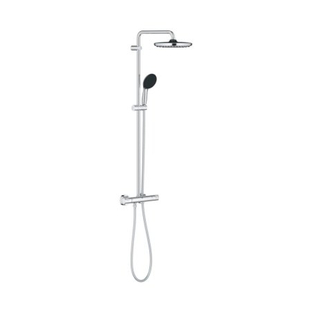 Grohe Vitalio Start System 250 Zestaw prysznicowy termostatyczny natynkowy z deszczownicą chrom 26677001