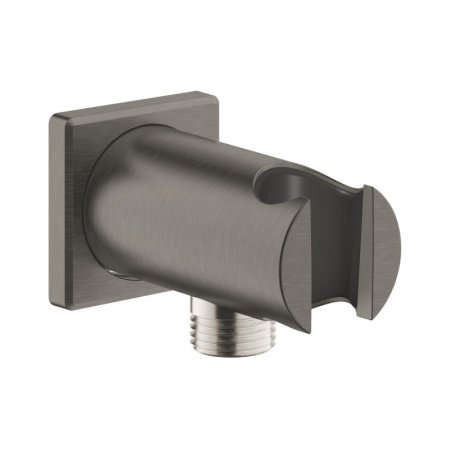 Grohe Rainshower Przyłącze węża z uchwytem brushed hard graphite 26659AL0