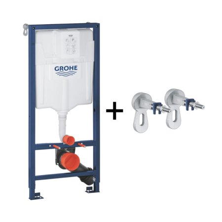 Grohe Rapid SL Stelaż podtynkowy do WC + wsporniki 38536001