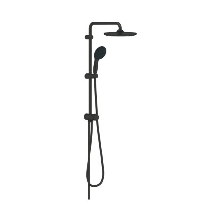 Grohe Vitalio Start System 250 Zestaw prysznicowy natynkowy z deszczownicą matte black 266802431