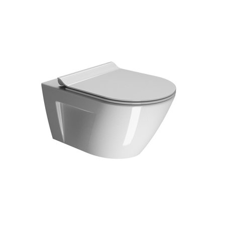 GSI Norm Toaleta WC bez kołnierza biały połysk z powłoką Extraglaze Antibacterial 861511