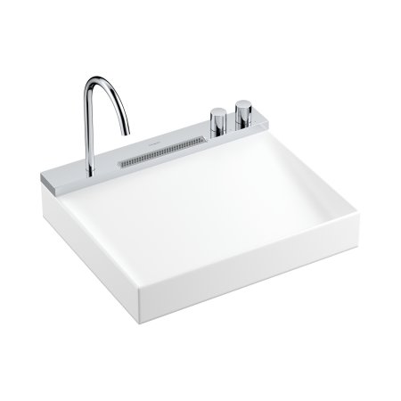 Hansgrohe Avalegra AquaUnit Umywalka wisząca 58x47,5 cm biała/chrom 22472000