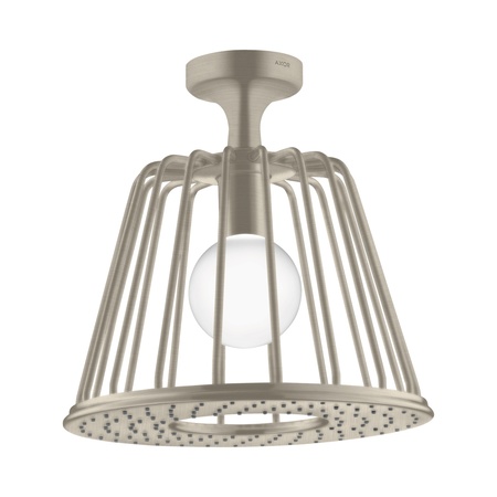 Axor LampShower / Nendo Deszczownica 275 1jet sufitowa z oświetleniem LED nikiel szczotkowany 26032820