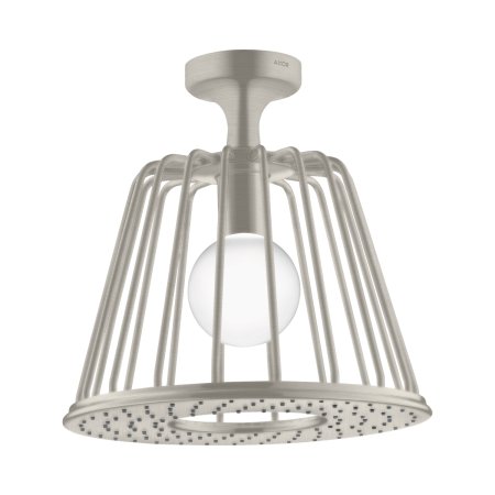 Axor LampShower / Nendo Deszczownica 275 1jet sufitowa z oświetleniem LED stal szlachetna optyczna 26032800