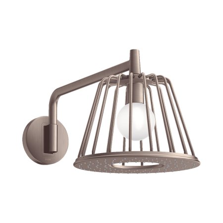 Axor LampShower / Nendo Deszczownica 275 1jet ścienna z oświetleniem LED nikiel szczotkowany 26031820