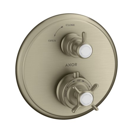 Axor Montreux Bateria prysznicowa podtynkowa z termostatem nikiel szczotkowany 16800820